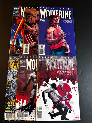 Wolverine 166 170 - #166-170, 152