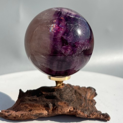 Sfera fluorite naturale - fluorite,
