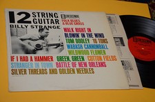 BILLY STRANGE LP 12 STRING GUITAR 1°ST ORIG USA '70 CARTONATA TOP JAZZ