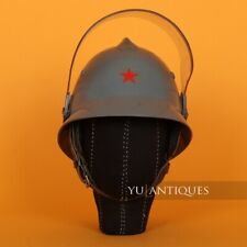 Elmetto antisommossa polizia SFRY Jugoslavia Serbia Milicija con visiera e stella rossa