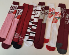 DR. PEPPER Calze Uomo Casual Crew 6 Paia Uomo Taglia 8-12 Bioworld NUOVE