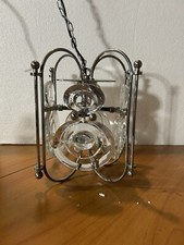 SCIOLARI  TORLASCO LAMPADARIO VETRI LENTICOLARI ANNI50 MODERNARIATO DESIGN