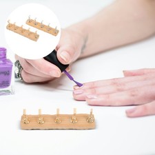  2 PCS Espositore Unghie Supporto Per La Pratica Delle Nail Art Strumenti Salone