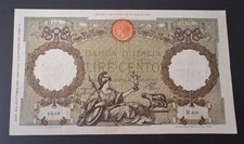 CENTO 100 LIRE AQUILA ROMANA CAPRANESI DECRETO 23/10/1940 REGNO D'ITALIA