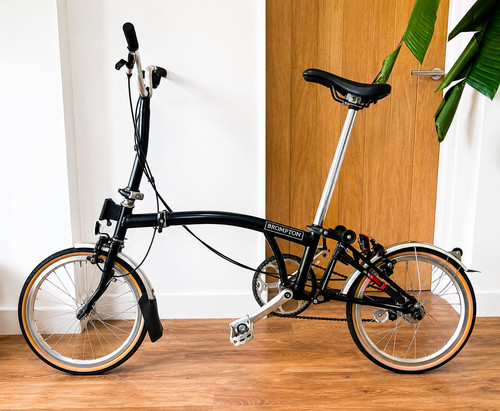 Bicicletta pieghevole brompton - bicicletta,