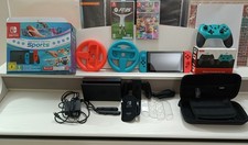 NINTENDO SWITCH V2 - NEON BLUE RED+ SWITCH SPORTS + MARIO KART +Fc25 + ACCESSORI