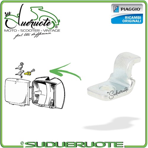 Piastrina gancio chiusura - gancio,