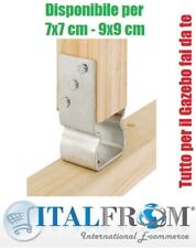 SUPPORTO STAFFA ZINCATO AD U