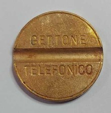Gettone telefonico senza segno - telefonico,