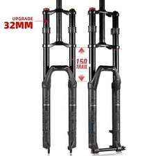 Forcella anteriore doppia spalla neve mtb ebike sospensione aria 27,5/29 pollici 165mm viaggio