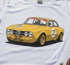 T-SHIRT MAGLIA AUTO VINTAGE