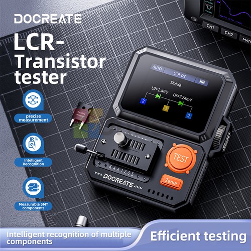 Lcr transistor tester - lcr-d2,