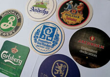 Sottobicchieri birra da collezione beer mats nr. 7 pezzi | NUOVI