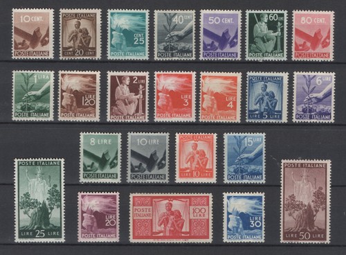 Repubblica 1945 1948 serie - repubblica, 1945-1948