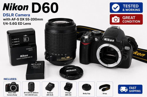 Nikon d60 dslr fotocamera - d60,