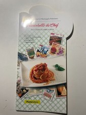 2016 Vaccari Poste Folder Libretto Filatelico 6 Francobolli da Chef Ricettario