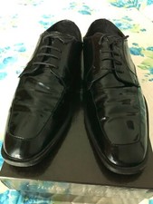 Scarpe uomo da cerimonia di vernice nera n 38