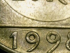 200 LIRE 1998 ERRORE - LINEE