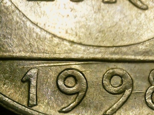 200 lire 1998 errore linee - 200,