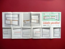 Pieghevole Pubblicità Mobilificio Ennio Pedini Fano Cucine Formica Anni '50