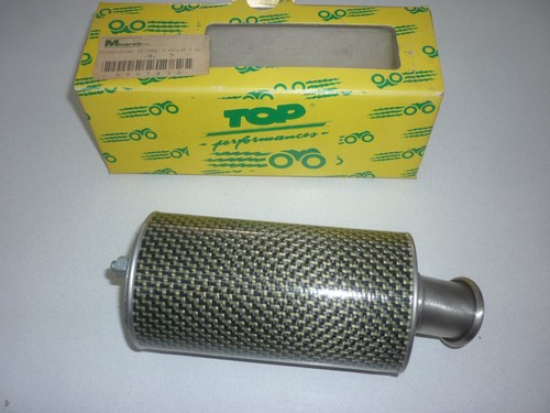 Silenziatore carbonio kevlar - carbonio, e