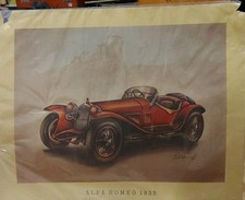 Auto Alfa Romeo 1932 stampa