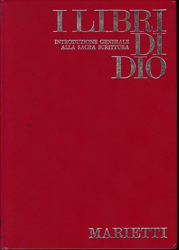 Libri dio introduzione - i,