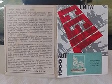 Tessera 1968 feder - tessera, c.g.i.l.