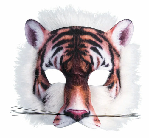 Mezza maschera tigre - tigre,