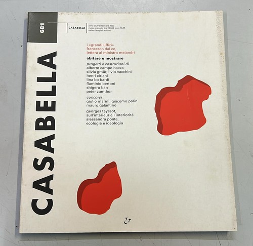 Casabella 681 rivista - 681,