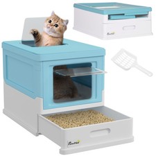 PawHut Lettiera per Gatti