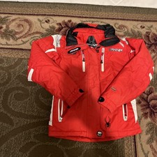 Giacca Spyder donna taglia S rossa bianca sci snowboard Dermizax EV X-Static Gorpcore