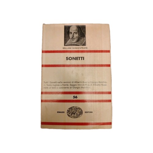Shakespeare sonetti einaudi - shakespeare,