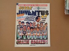 RIVISTA HURRA' JUVENTUS N°5/1990. LA JUVENTUS 89-90 IN CARICATURA IN COPERTINA