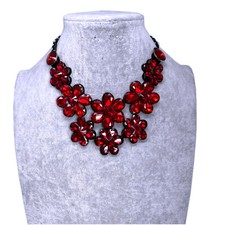 Collana girocollo cristalli - girocollo,