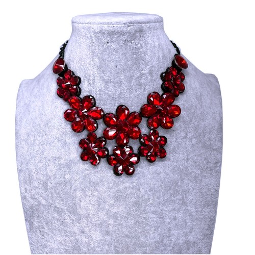 Collana girocollo cristalli - collana,