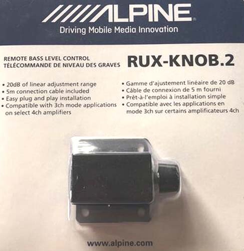 Alpine rux knob manopola - alpine,