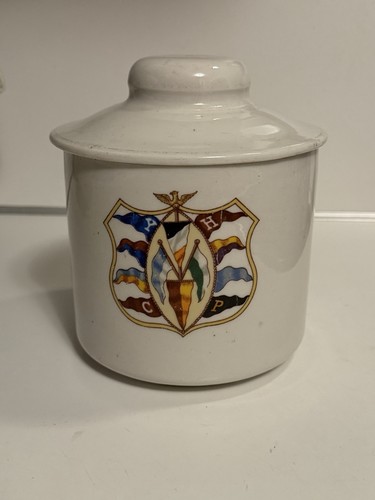 Antico vaso ceramica humidor