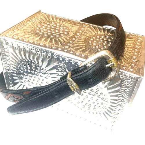Cintura bill adler vera pelle - adler,