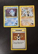 Lotto 3 Carte Pokémon Holo Set Gym In Inglese ??