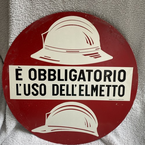 Cartello industriale - 3x,