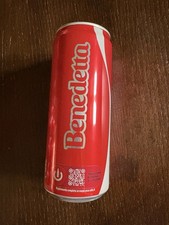 Lattina Coca-Cola 33 cl - Nome Benedetta - limited edition - piena