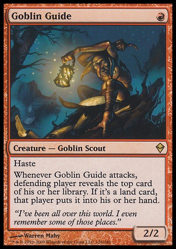 Mtg goblin guide foil - goblin,