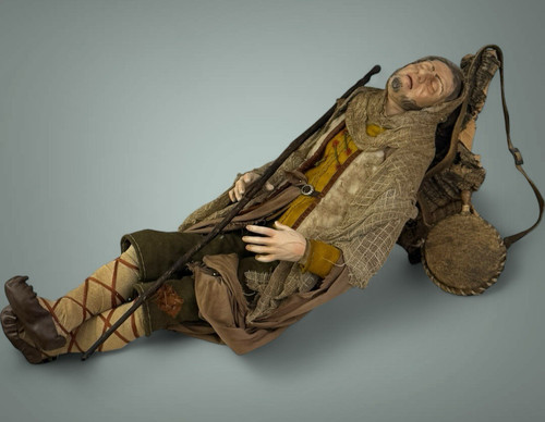 Figura benino dormiente cm - 35,