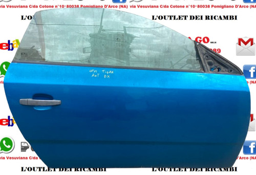 Portiera anteriore destra opel - anteriore,