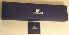 SWAROVSKI-SCATOLA PER OROLOGI-PREZIOSI-VINTAGE+GARANZIA-GIOIELLERIA-OREFICERIA*