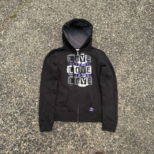 Felpa con cappuccio zip - zip, y2k