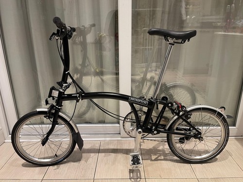 Bicicletta pieghevole brompton - bicicletta,