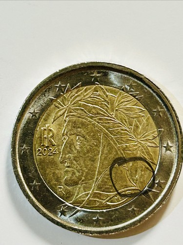 Moneta italia dante - italia,