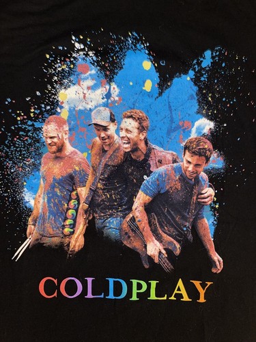 Shirt maglietta coldplay a - t-shirt,